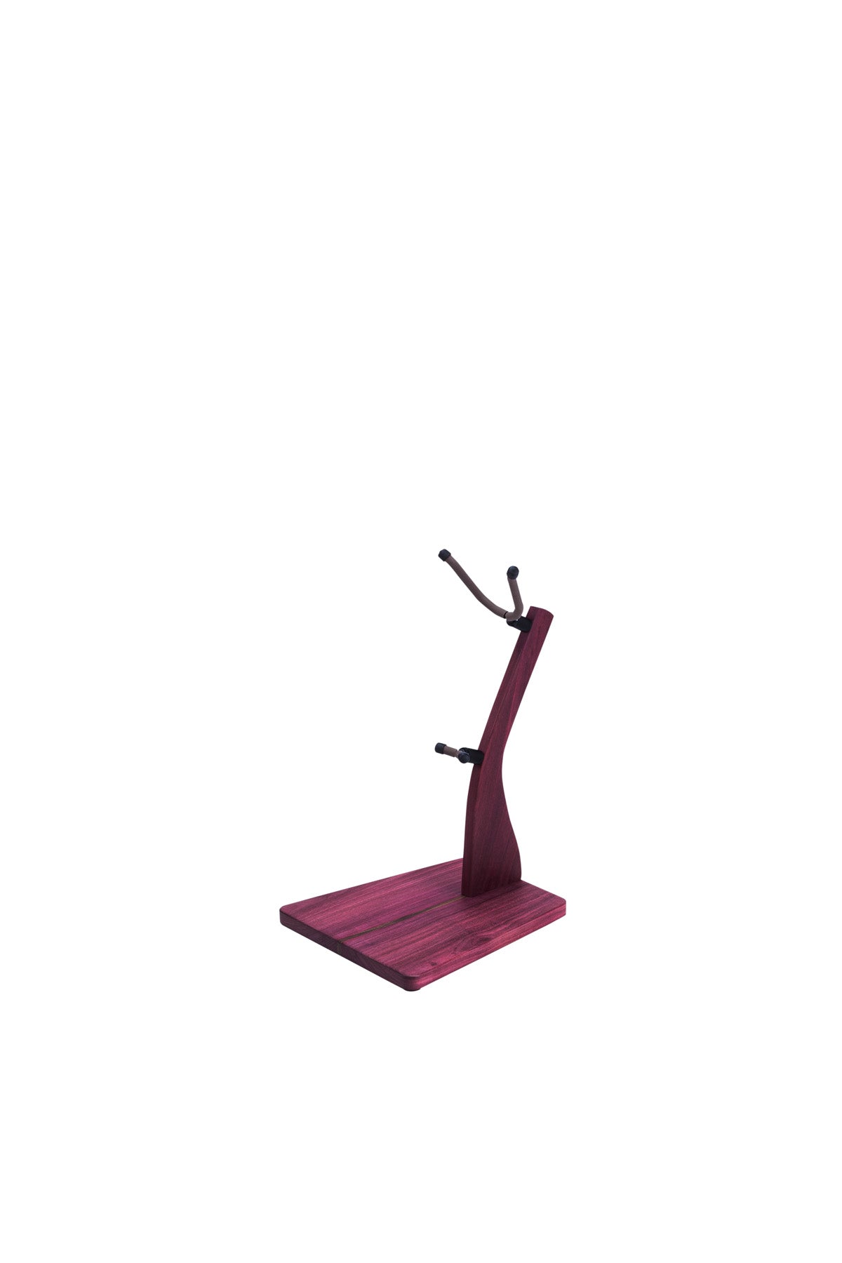 Zither Purple Heart Saxophone Stand