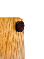 Red Oak Wooden Guitar Stand - Handcrafted Solid Wood Floor Stand