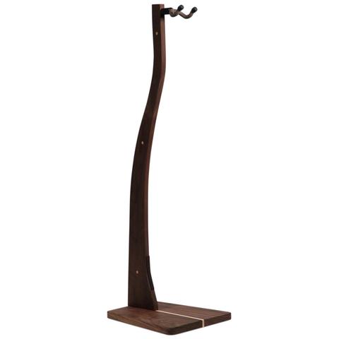 Walnut Wooden Guitar Stand - Handcrafted Solid Wood Floor Stand